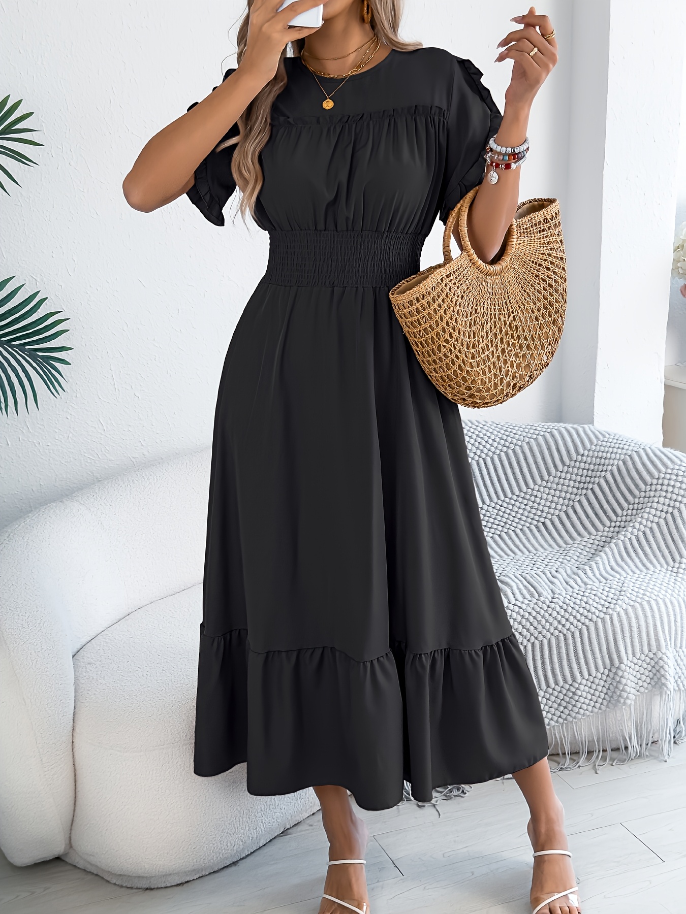 simple dress sold on Temu United States