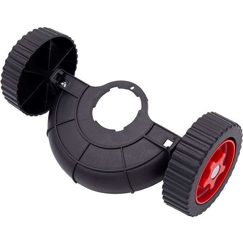 TEMU 1 Adjustable Trimmer Support Wheel, Lawn Mower Support Wheels Set, Grass Cutter Auxiliary Wheel, Lawn Mower Protective Wheel, Lawn Mower