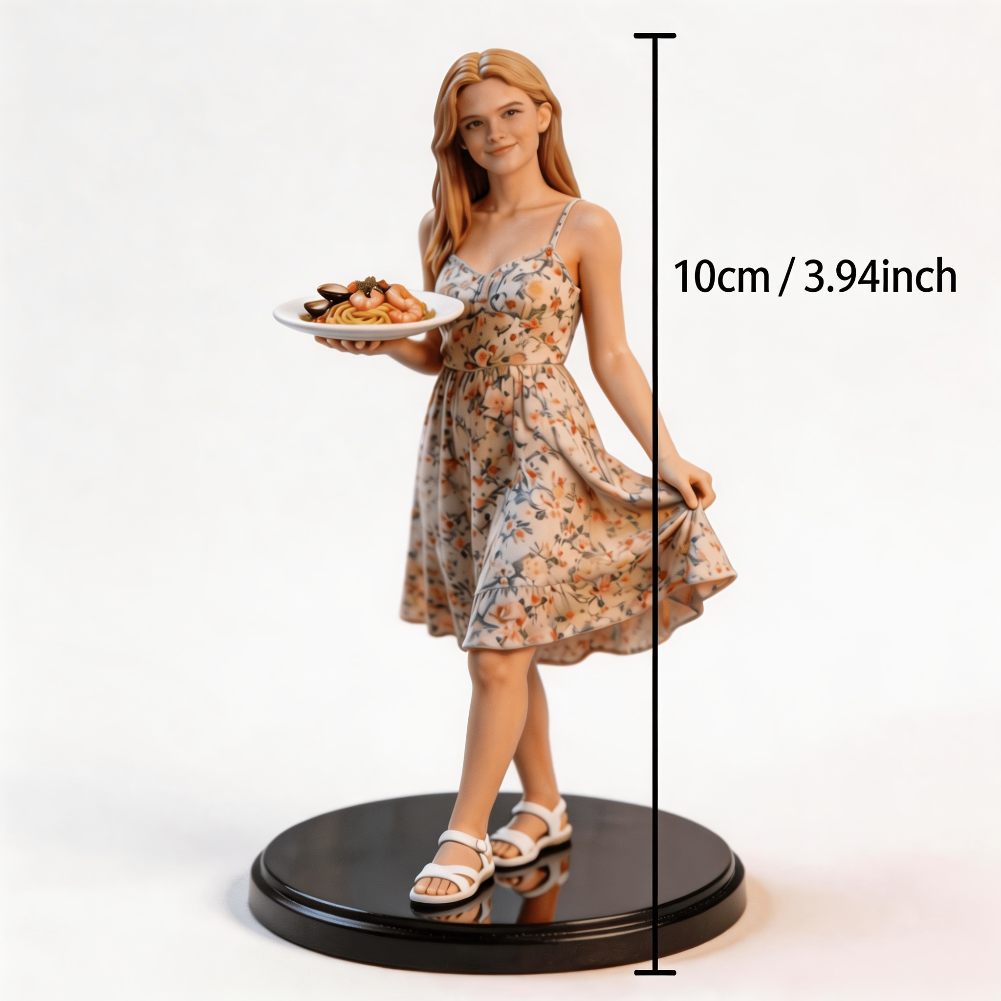 TEMU Customize Your Unique 3d Model, For Home Or Office Decor. An Gift For Fans , Sculptures, Statues, Figurines, And Miniature Models Used To