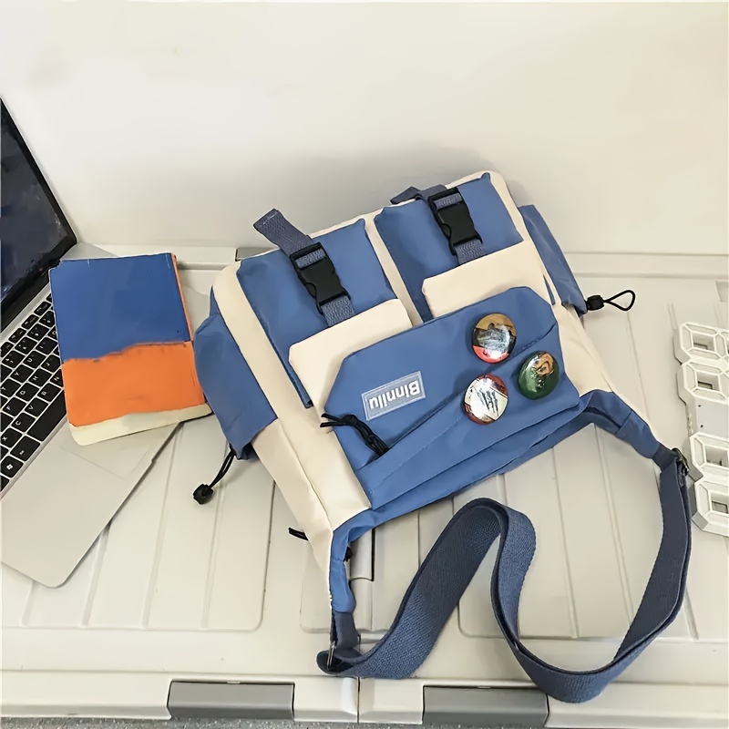 trendy nylon messenger bag casual japanese inspired shoulder