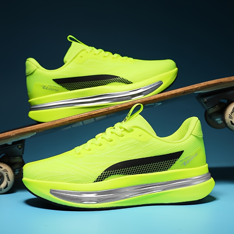 New Trend Anti-Slip Odor-Resistant Ultra-Light Capsule Running Shoes for Men, Lightweight Cushioned Speed Training Professional Sneakers