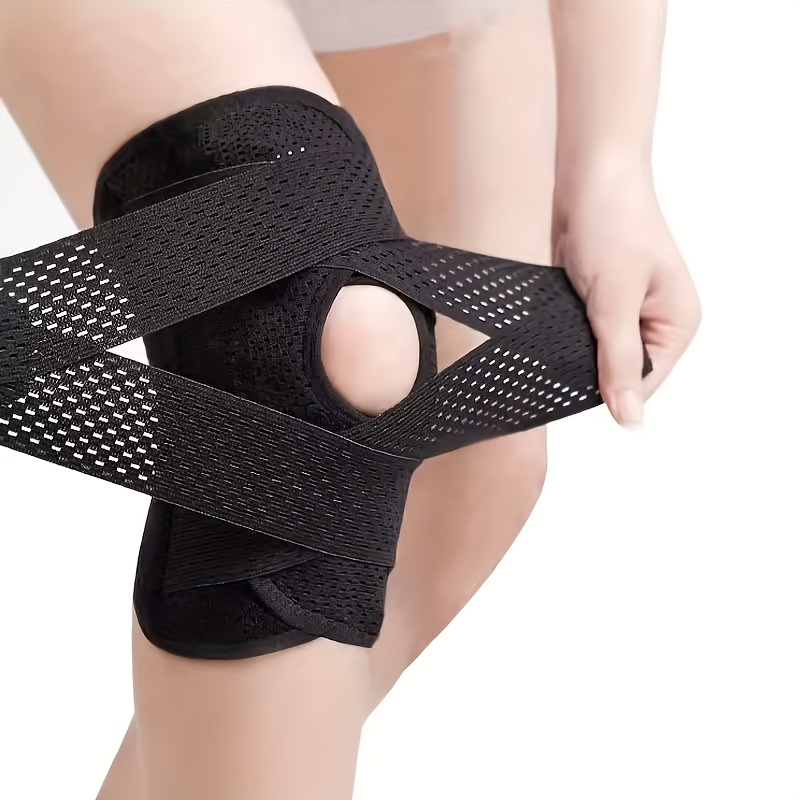 

Professional Knee Brace With Side Stabilizers For Meniscal Tear Knee Pain Arthritis Injuries Recovery Adjustable Knee Support