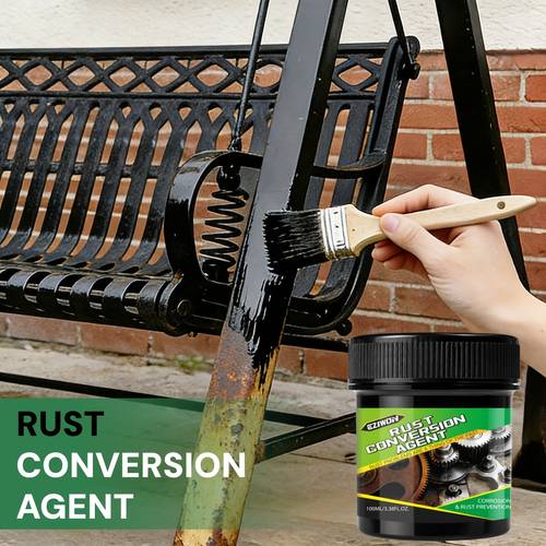 metal rust converter covers old rust and reduces apply and adheres labor and time suitable for doors railings pipe fittings frames hardware tools
