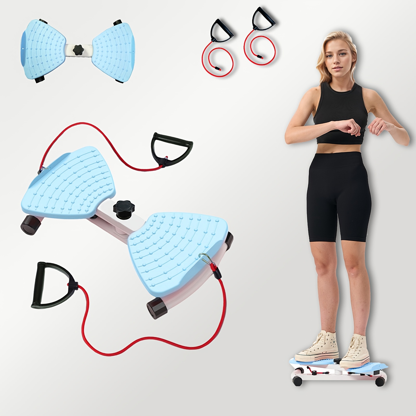 TEMU Hotwave Non-slip Rotating Balance Board, Household Waist Shaping Trainer With 360 Degree Rotation, Sturdy Fitness Platform For Core Exercise And