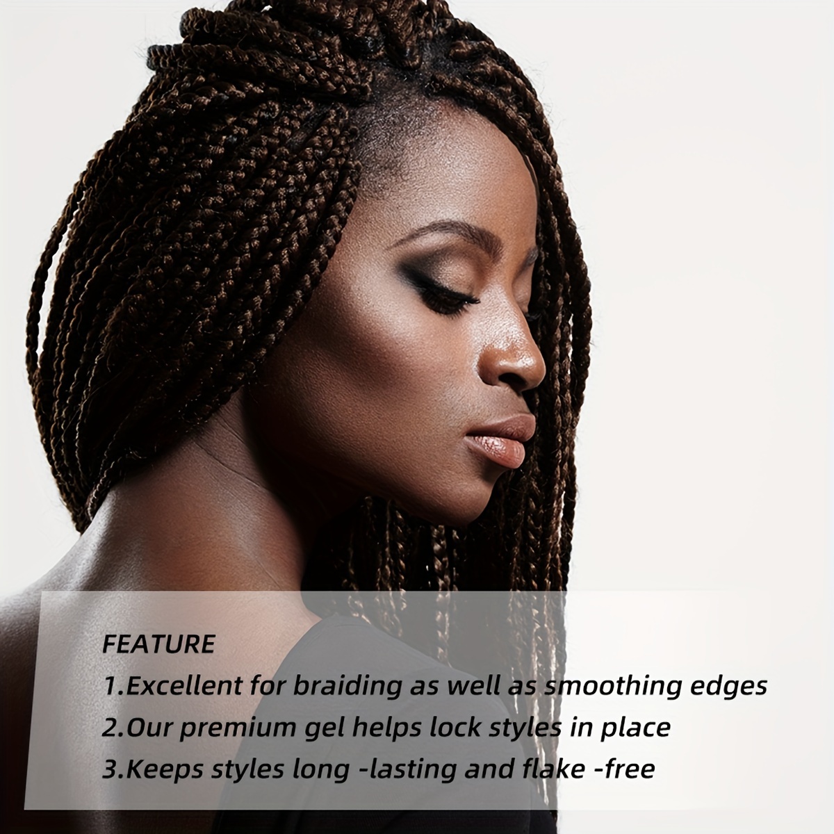 hair braid gel cornrow locs twist style moisturizing and strengthening formula give dreadlocks a natural and healthy details 3