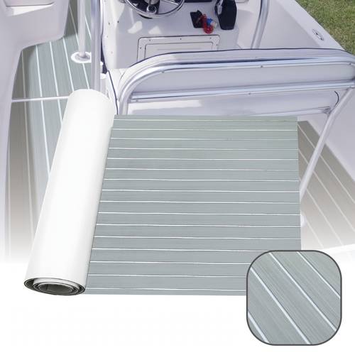 luxurious light striped foam eva boat deck mat used in motorboats rv yachts kayaks surfboards and other with strong easy to clean not easy to