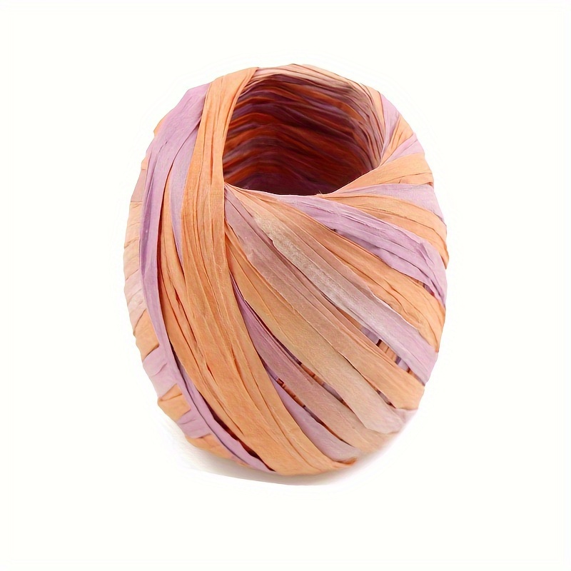 20m Multicolor Printed Paper Cord - Diy Crafts, Gift Wrapping, Box Filling, Holiday & Wedding Decorations