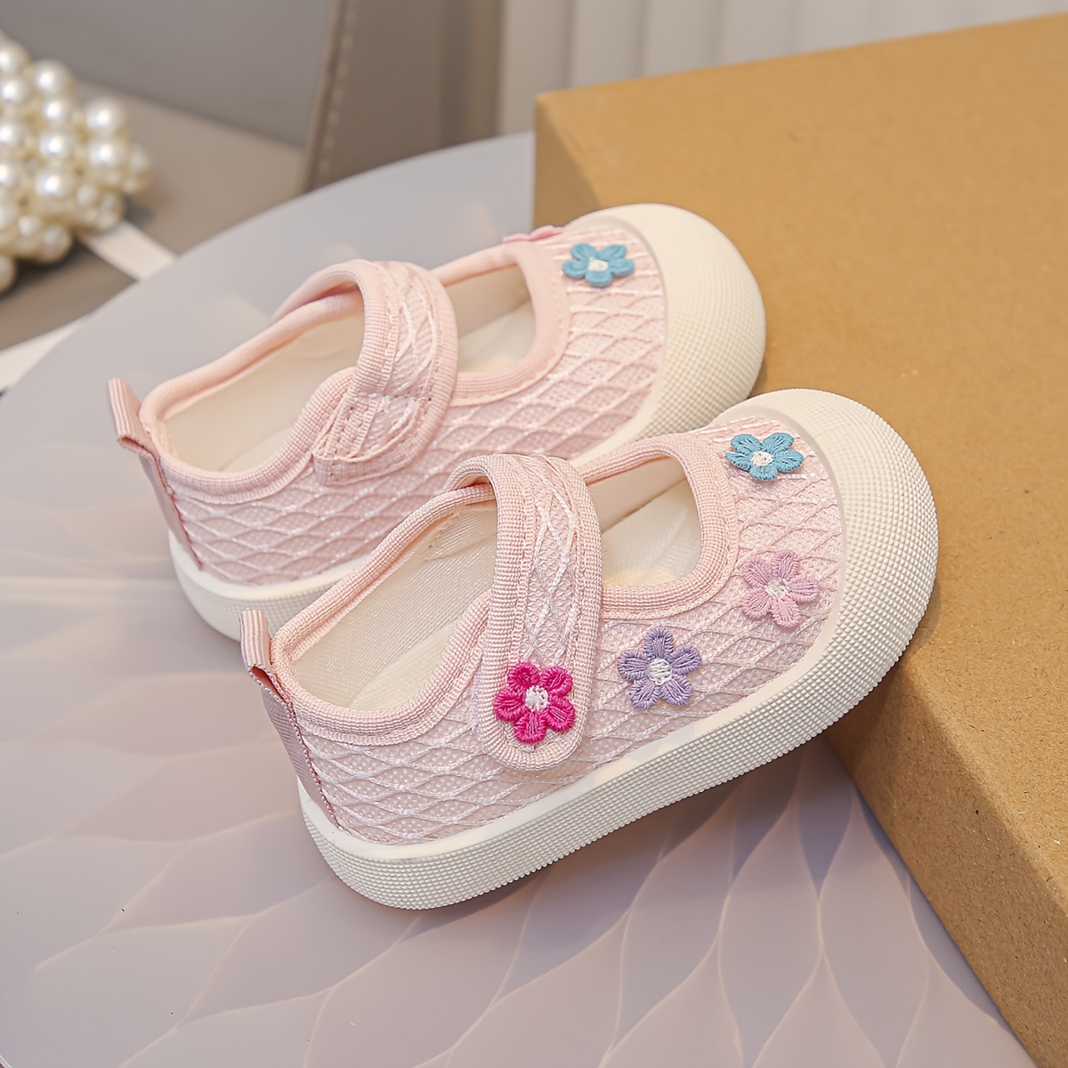 TEMU /summer Canvas Shoes For Girls, Toddler Sneakers, Baby Shoes