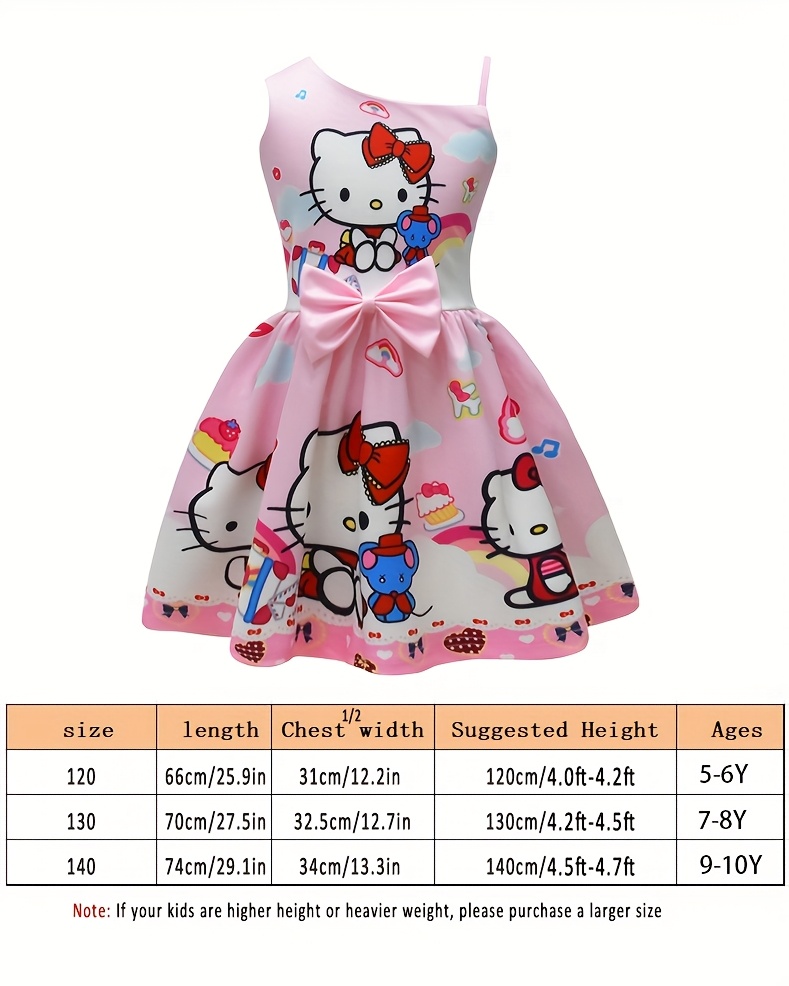 Hello Kitty Girls' Dress Front View