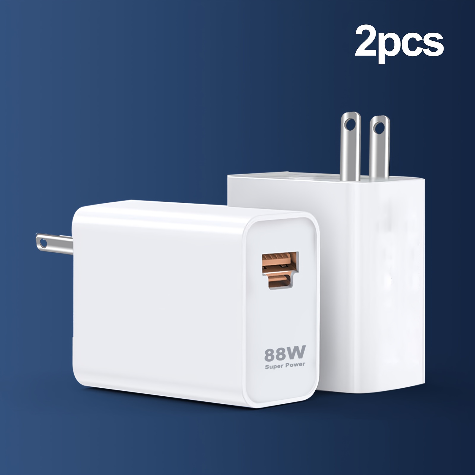 

88w Fast Charger Is With A Usb A/c Port And Comes With A 1-meter Usb-c To C Charging Cable.