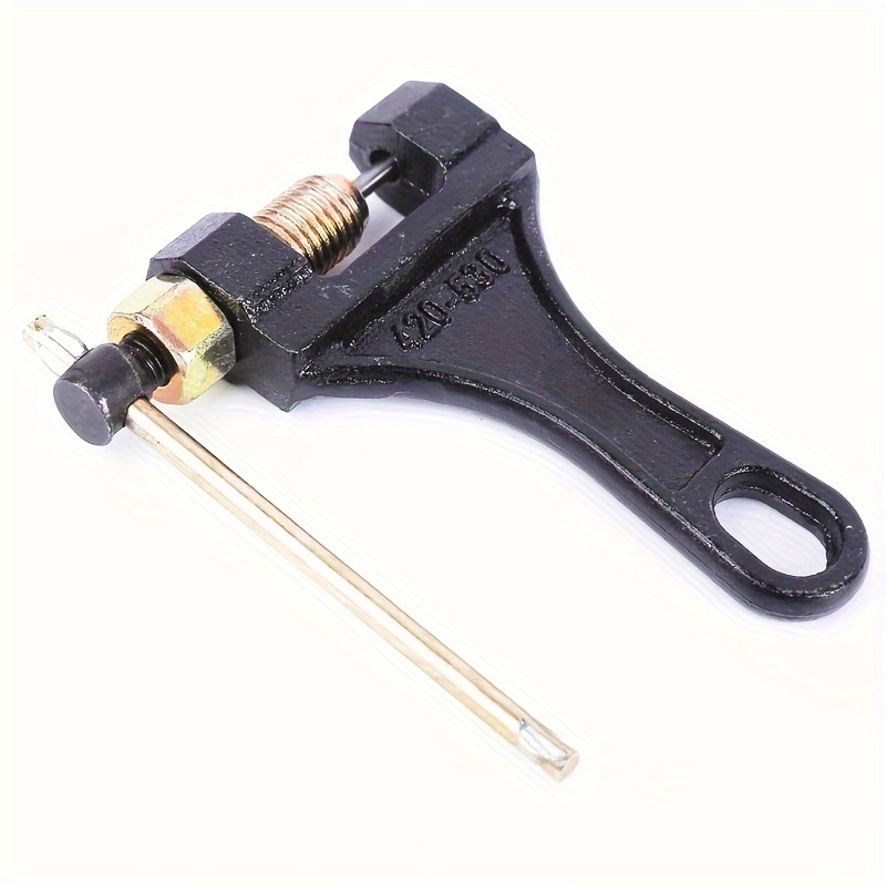 TEMU Motorcycle Chain Breaker Chain Link Removal Separator Motor Chain Breaker Riveting Tool 420-530 Motorcycle Parts Repair Tool