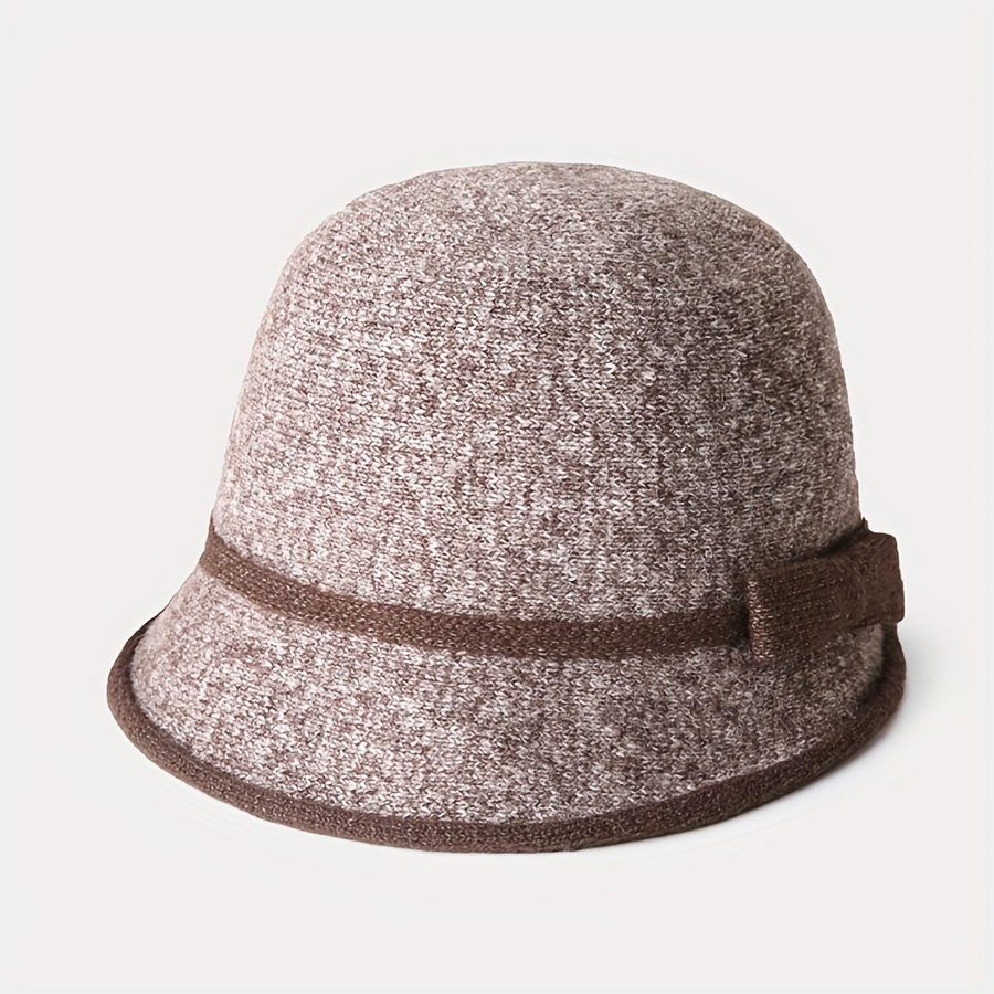 chic wool blend bucket hat for women versatile stylish fisherman cap with foldable design perfect for fall winter