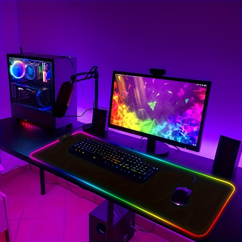 

Rgb Gaming Mouse Pad, 13 , Led Mouse Pad, Computer Mouse Pad, Multiple Size