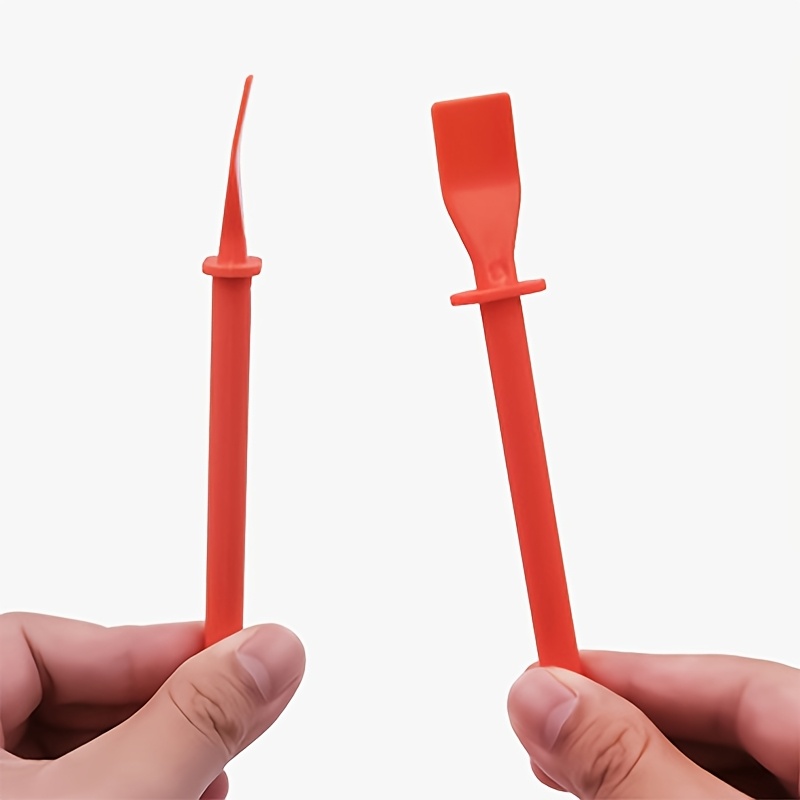 Glue Spreaders, Polypropylene Glue Smear Sticks Applicator, Painting Scrapers For Handmade DIY Art Leather Craft Tool