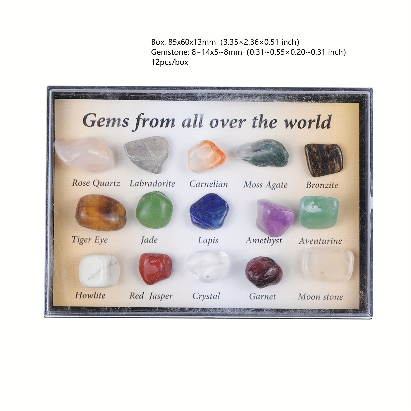 natural gemstones nuggets collection ideal choice gifts