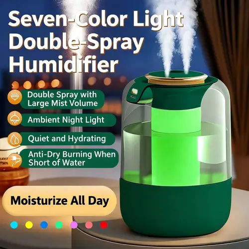 Light Diffuser Types aromatherapy diffuser and humidifier sold on Temu United States