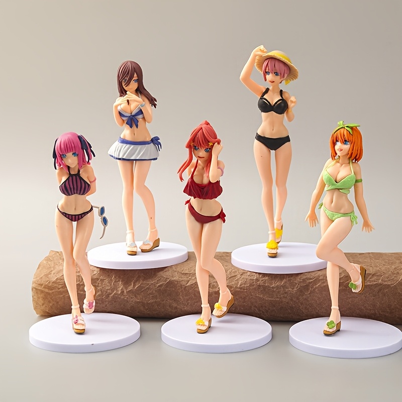 Swimsuit Anime Action Figures | Collection Model authentic Dolls Toys Home Decor Gifts