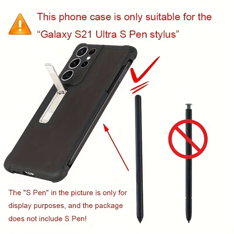 case suitable samsung galaxy s21 ultra 5g matte black pen Temu