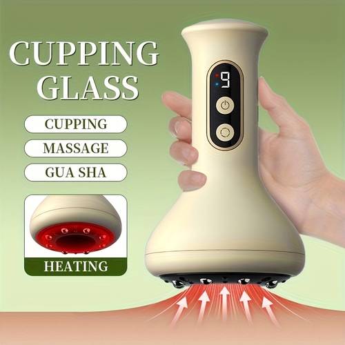 9 speed adjustable cup massage and device usb charging with 1200mah lithium battery 8 steel balls full body legs hands back suitable for home use