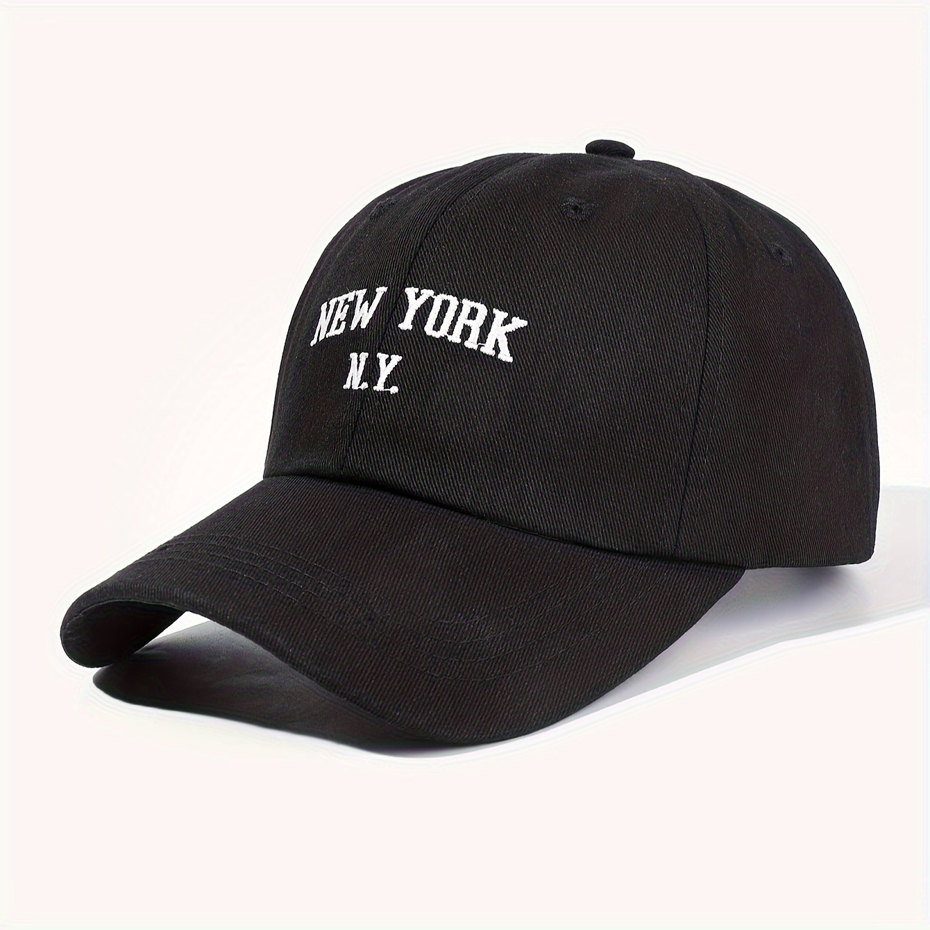 

1pc Embroidered Baseball Cap, New York N.y., Suitable For Outdoor Leisure Vacation