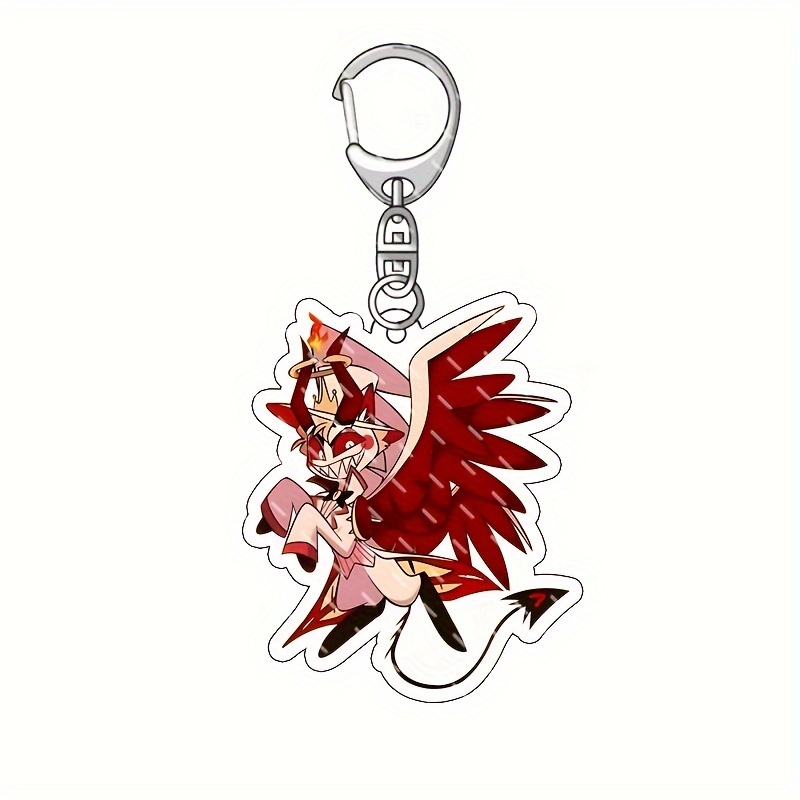 Acrylic Keychain With College Style, * Design, Fashionable And Durable Key Ring