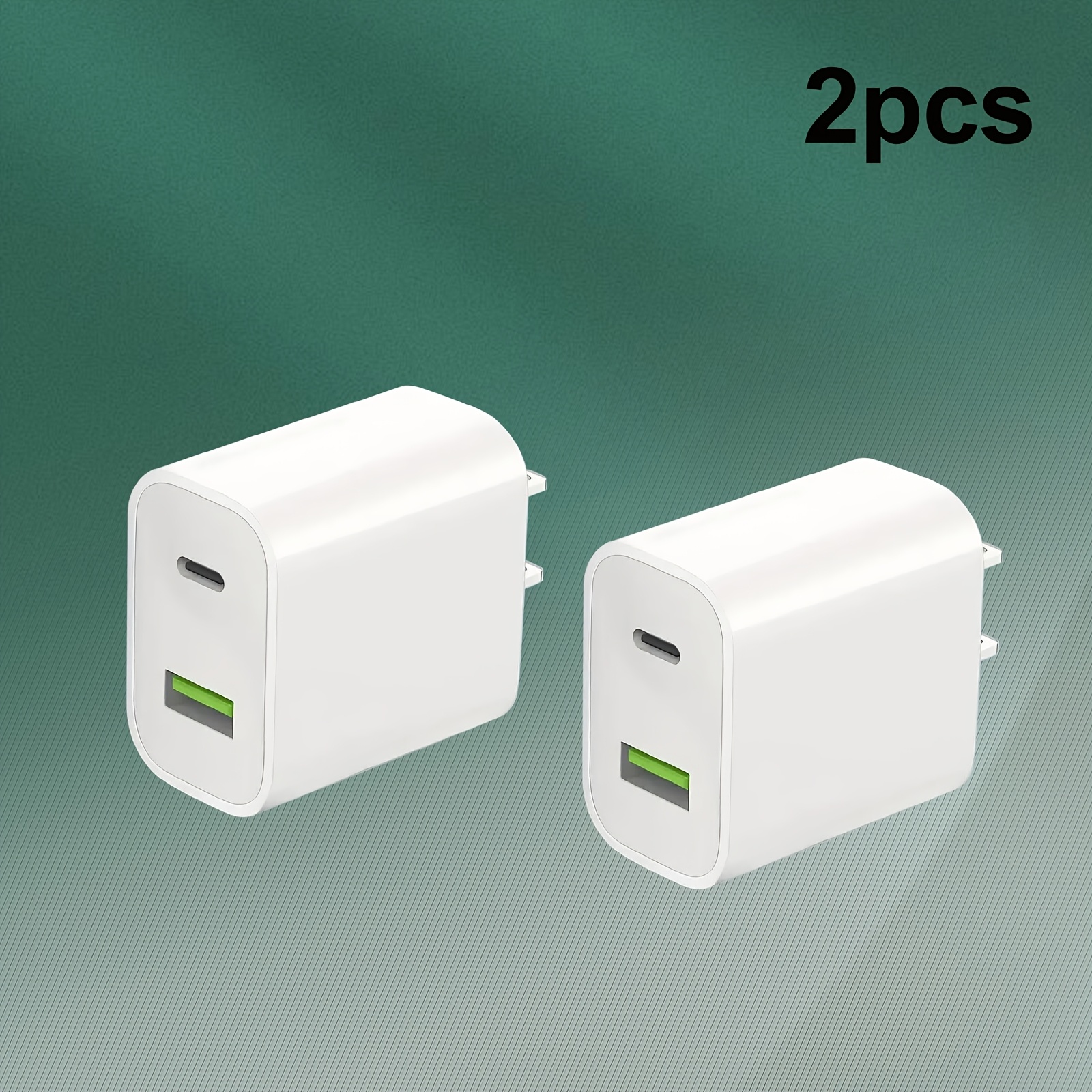 

Fast Type C Charging Usb C Wall Charger Dual Port Plug Adapter