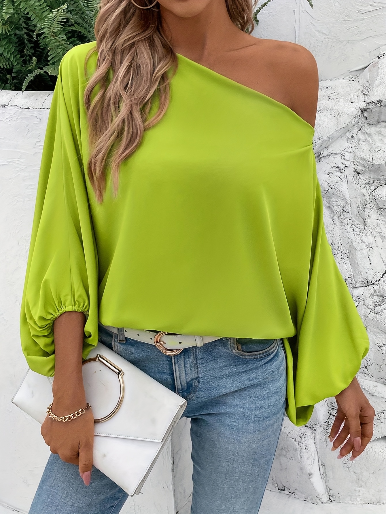 women's casual elegant asymmetric one shoulder shoulder Temu Greece