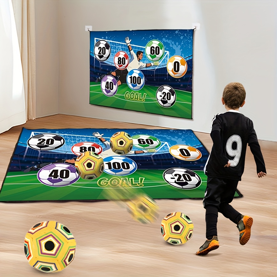 full set sticky football goal toys kids indoor outdoor play Temu