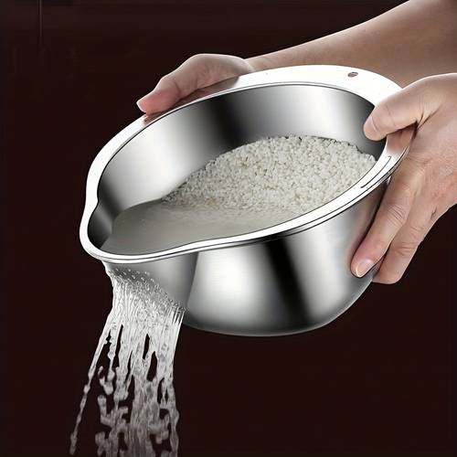 commercial grade stainless steel colander extra large 5 5qt food strainer basket for pasta vegetables fruits rust proof dishwasher safe heavy duty kitchen tool for bpa free rice strainer rice colander