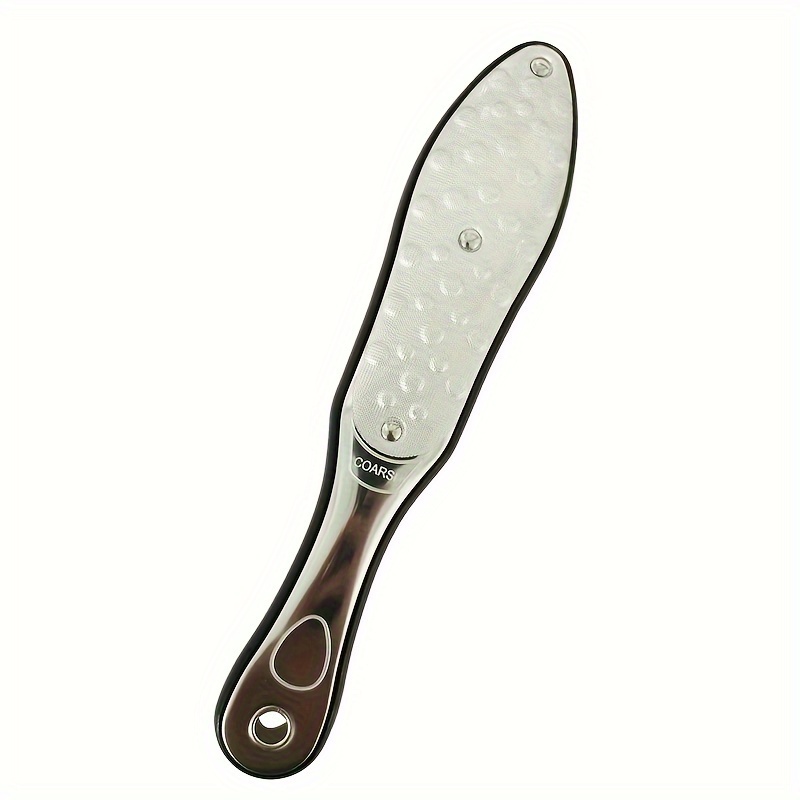 Image of Portable -sided Remover Suitable For Foot & Hand - Stainless Exfoliator With , Travel-friendly Nail & Cuticle Tool For Dead Skin,, Hard Skin Removal - Use For Smooth Feet & Hands