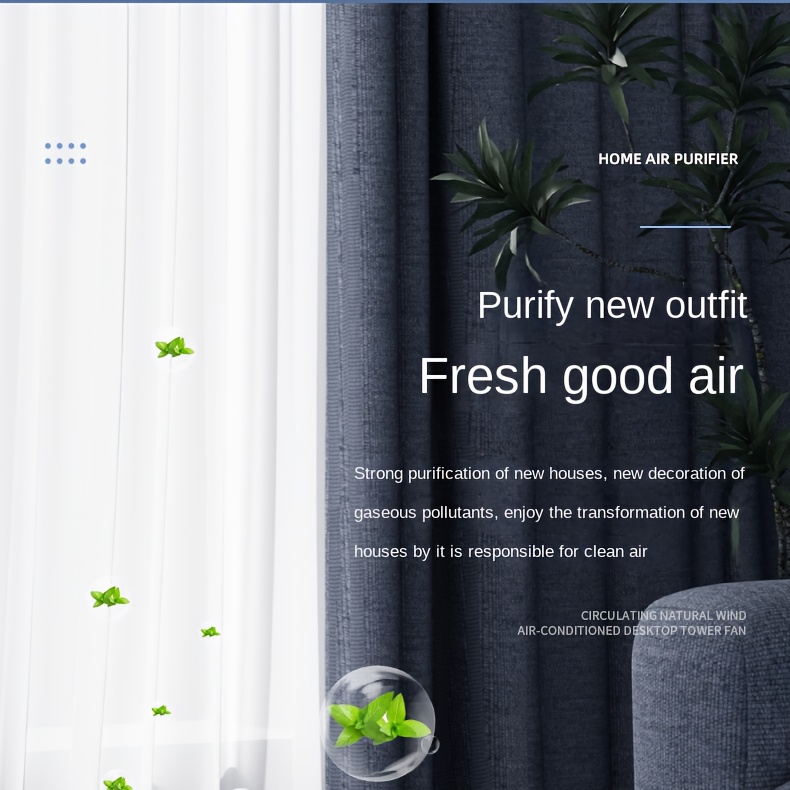 USB- Portable Air Purifier with Negative Ion Technology & HE-like Filter-like Effect - Eliminates Formaldehyde, Smoke, Odors, Allergens, Dust, Pet & Smoke - Plug-in Air for Home, Office, Car, Bedside (USB-