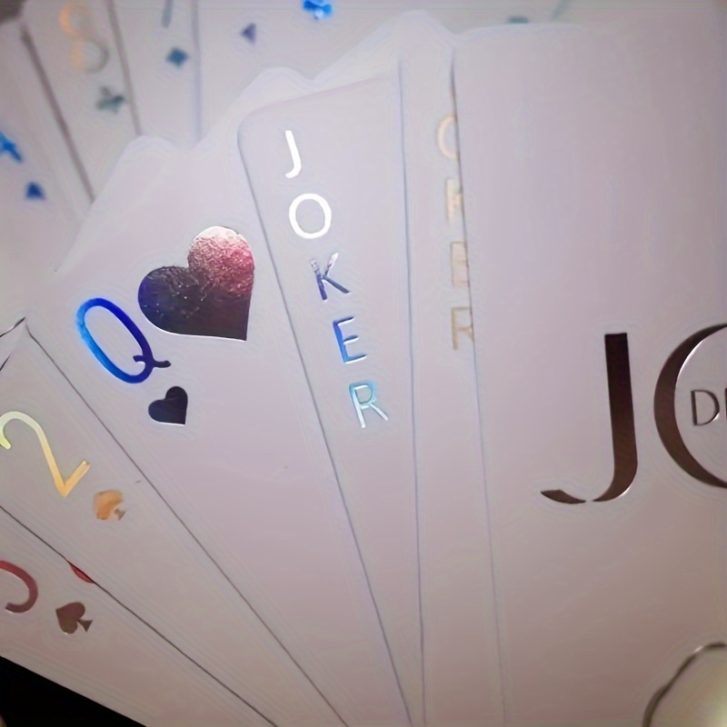 luminous playing cards for nighttime fun ideal for parties gifts durable cardstock great for christmas halloween and thanksgiving details 0