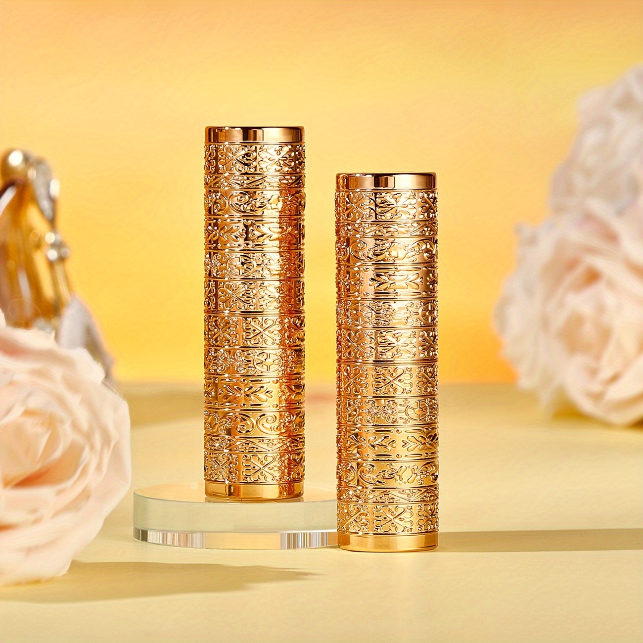 3pcs Petals Flowers Jelly Color Changing Lip Balm Lipstick, Jelly Color Changing Lip Balm, Moisturizing, Smooth Glossy Lips, Transparent And Temperature Changing