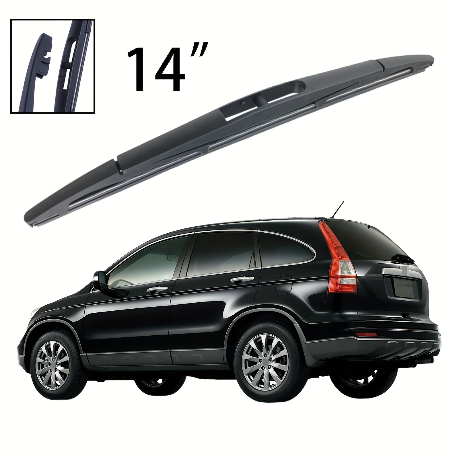 

14" Rear Windshield For Honda Crv Mk3 2007-2011, Fit, , Mounting, Universal Driving - Car Accessories