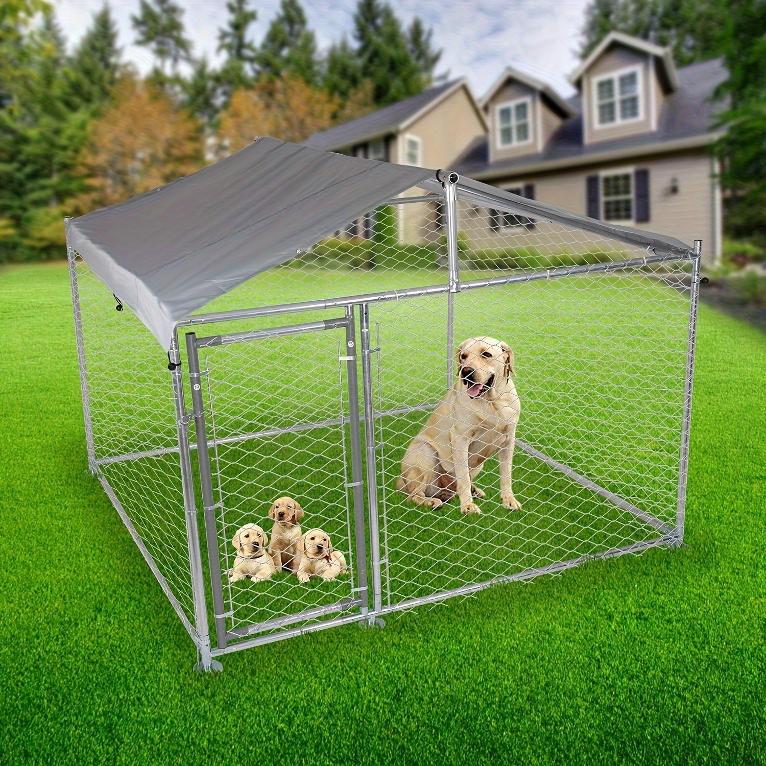 5x5 dog pen best sale