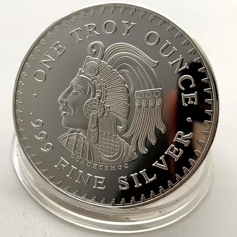 

1pc, Commemorative Coin Replica, Alloy Collectible Badge, Ideal For Gifts, Party Favors, Holiday