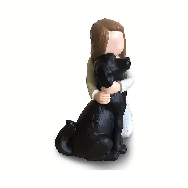 TEMU Dog Figurines, Dog Friendship Memorials For Dog Lovers, Halloween And Christmas Decorations