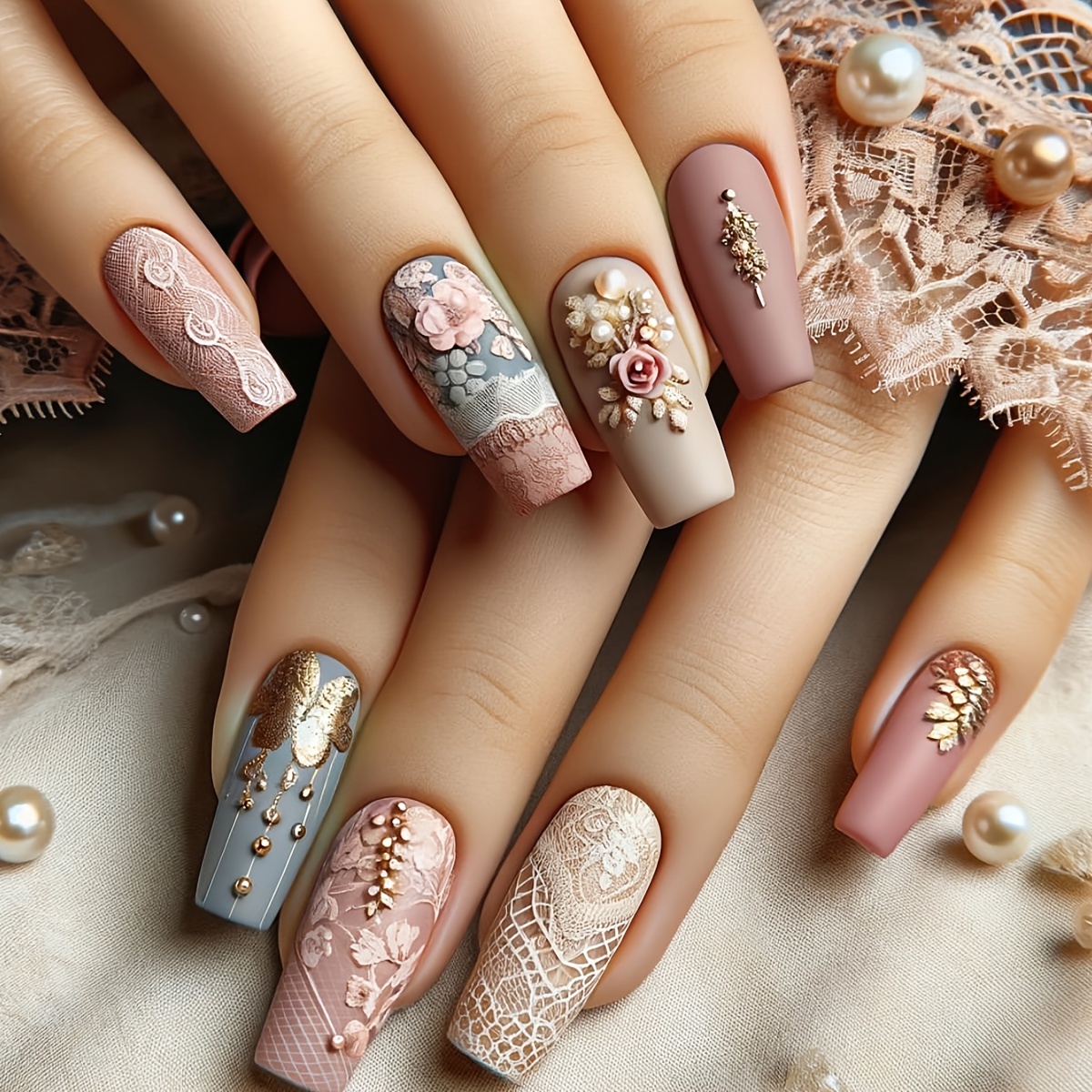 

24pcs Set, Long Length, Mixed And , , Includes And File, For