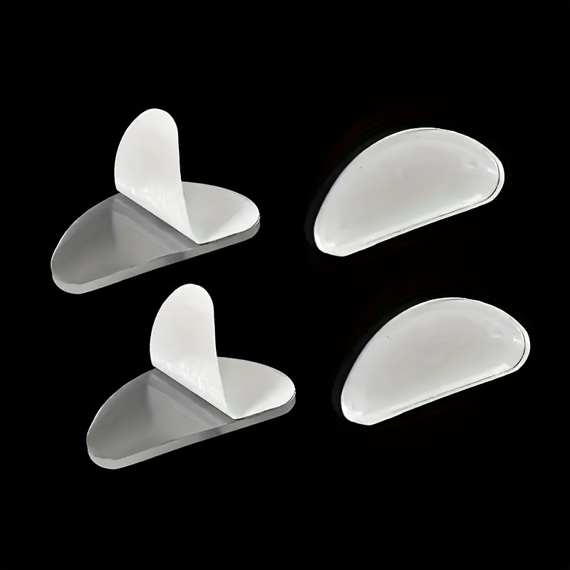 

5pair/10pcs Silicone Nose Pads For Glasses, Clear Adhesive Nose Pads Non-slip Silicone Eyeglass Lenses, Non-slip Nose Pads For Glasses And Sunglasses