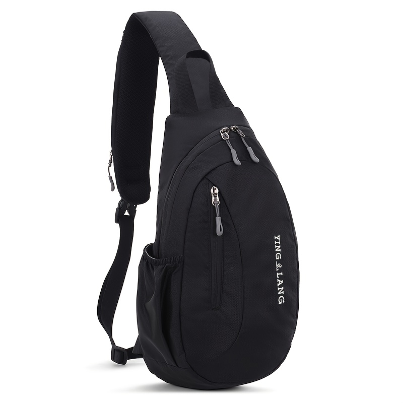 1 Lightweight Crossbody Bag, Multiple Colors, Unisex Outdoor Chest Pack Suitable For Hiking And Backpack