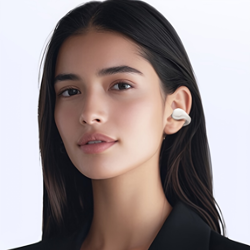 De draadloze oorclip hoofdtelefoon