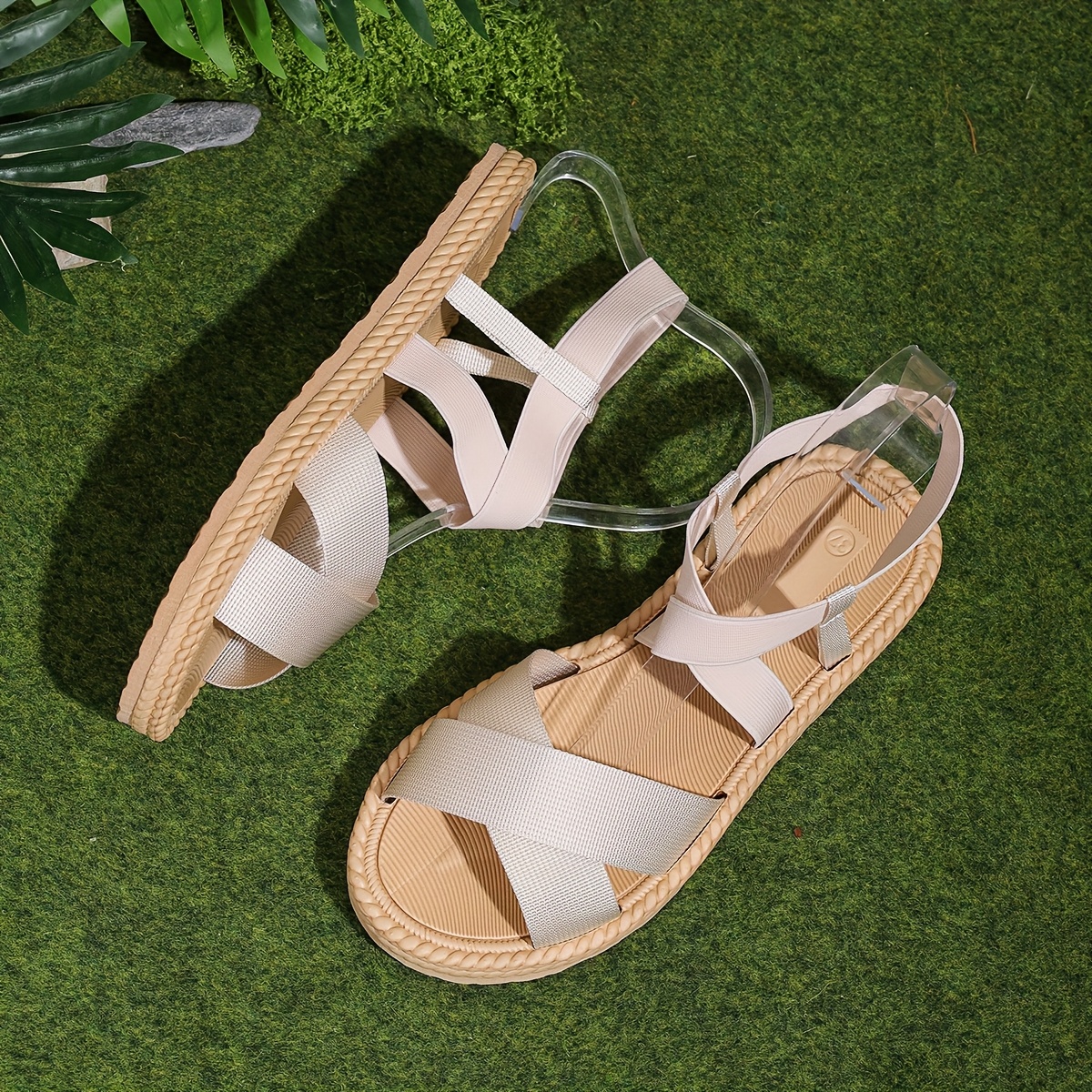 Flat Sandals Women's Comfort Sandals Size 11 ATHMILE Sandals