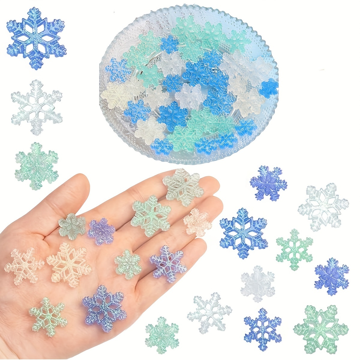 

27 Pcs Christmas Ornaments, Resin Craft Decorations For , Tree Embellishments, Seasonal Non-electric Tabletop Decor