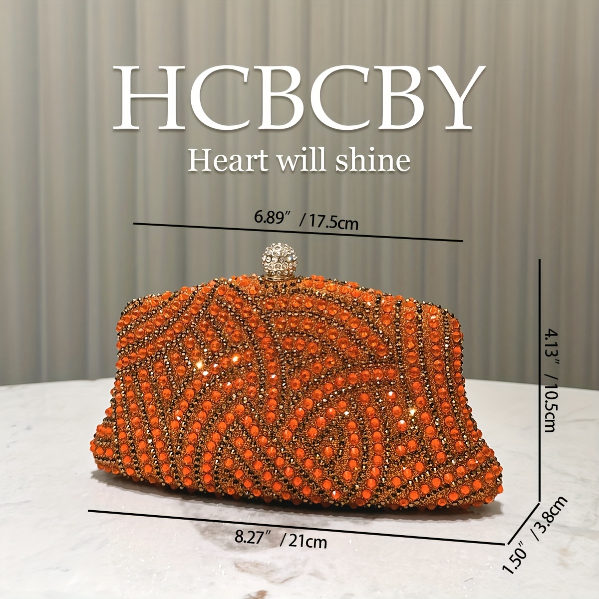 Luxe Argent Strass Mariage Pochette Sacs De Soirée | Baginning