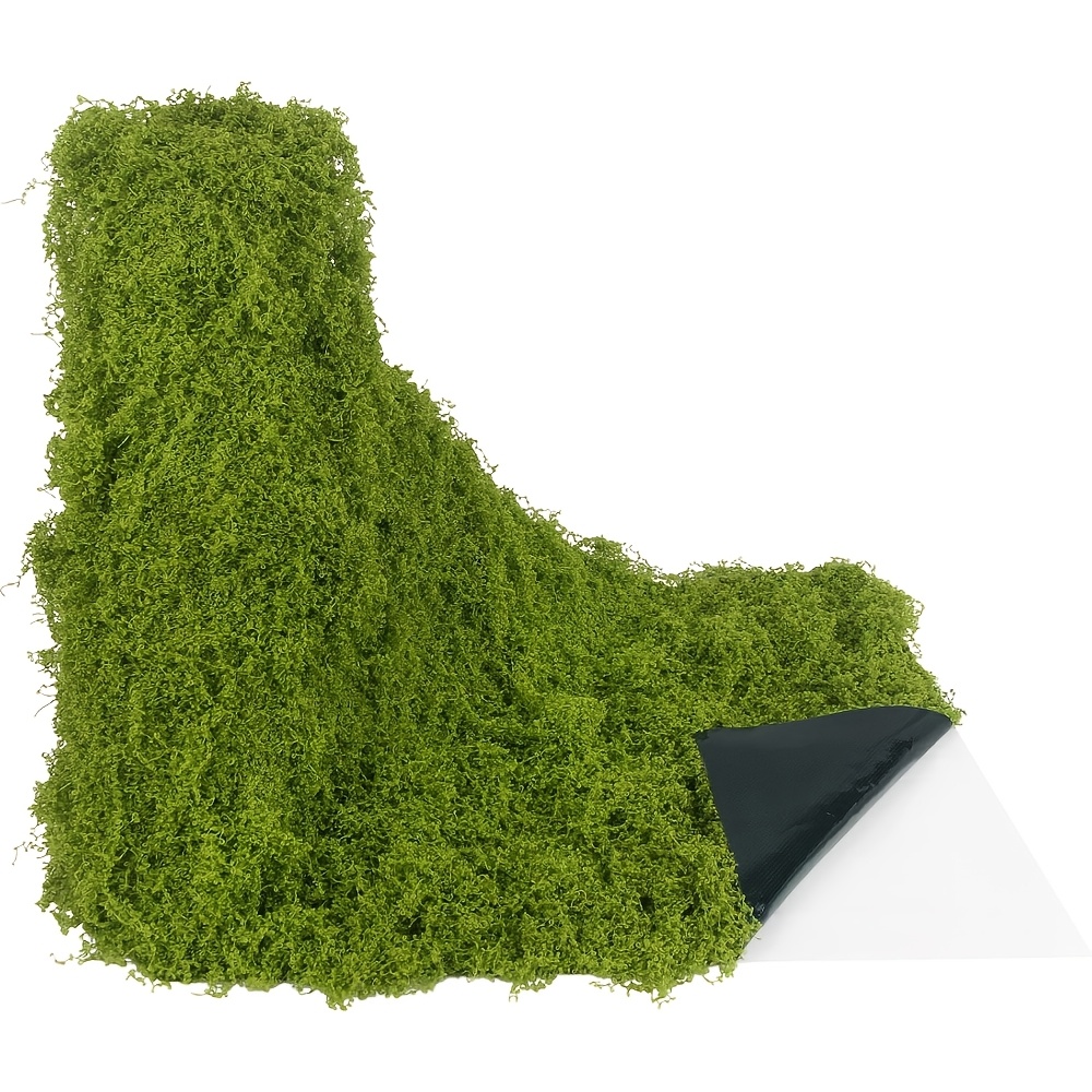 TEMU Tapis de mousse en rouleau pour bricolage intérieur/extérieur - Feuilles de mousse adhésives avec gazon artificiel pour jardins de , décoration