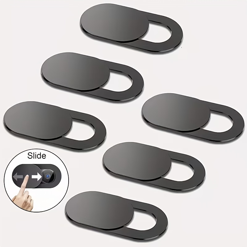 4pcs Phone and Camera Lens Covers - Anti-Spy Privacy Shutter