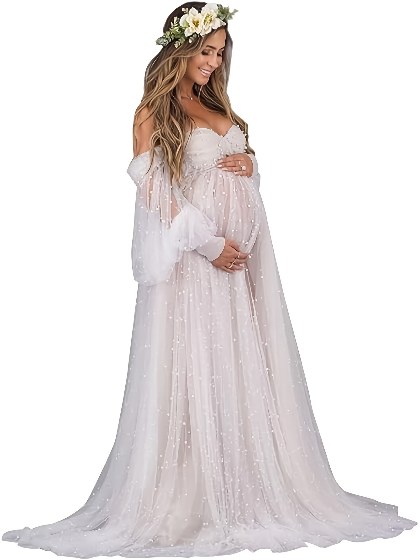 gender reveal dress sold on Temu United States