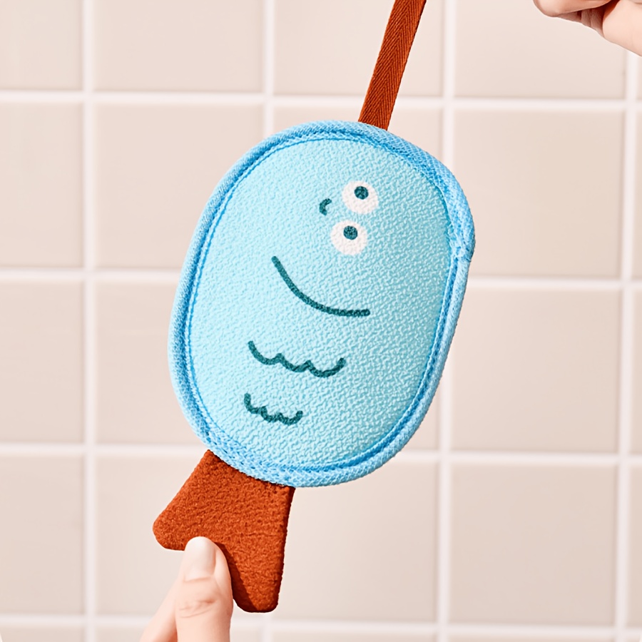 Exfoliating Bath Loofah with Cartoon Pattern for Deep Cleansing