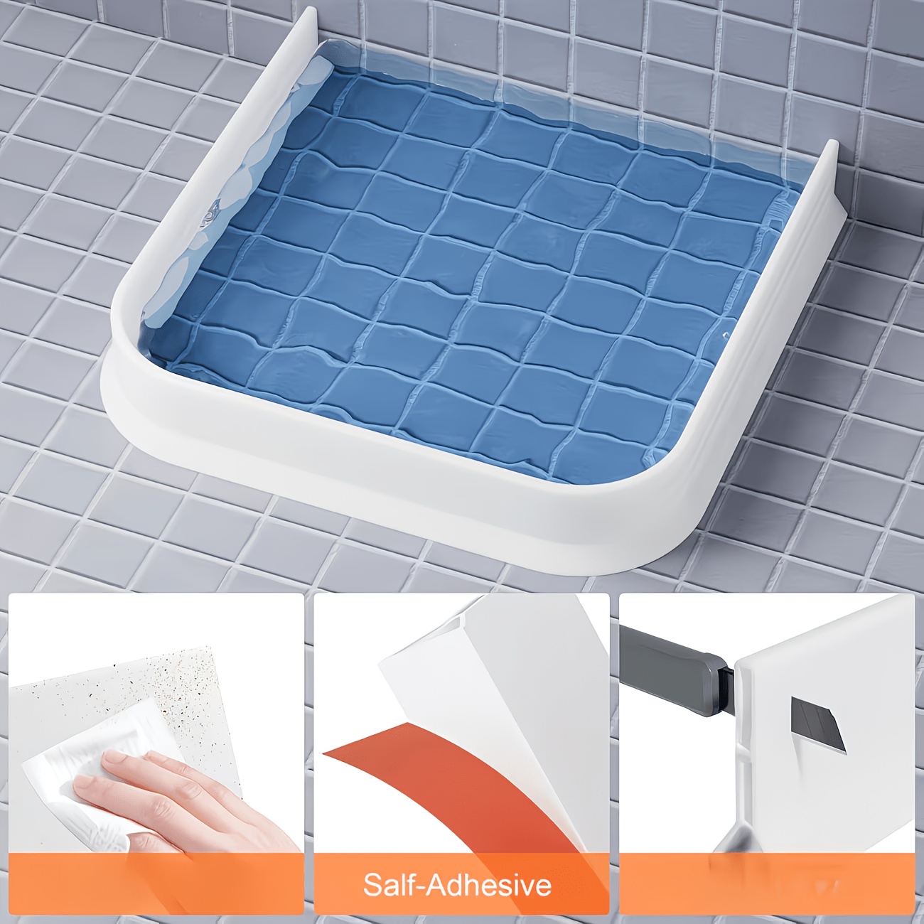 3 meters self   strip bathroom and toilet   strip floor barrier dry and wet   good sealing effect
