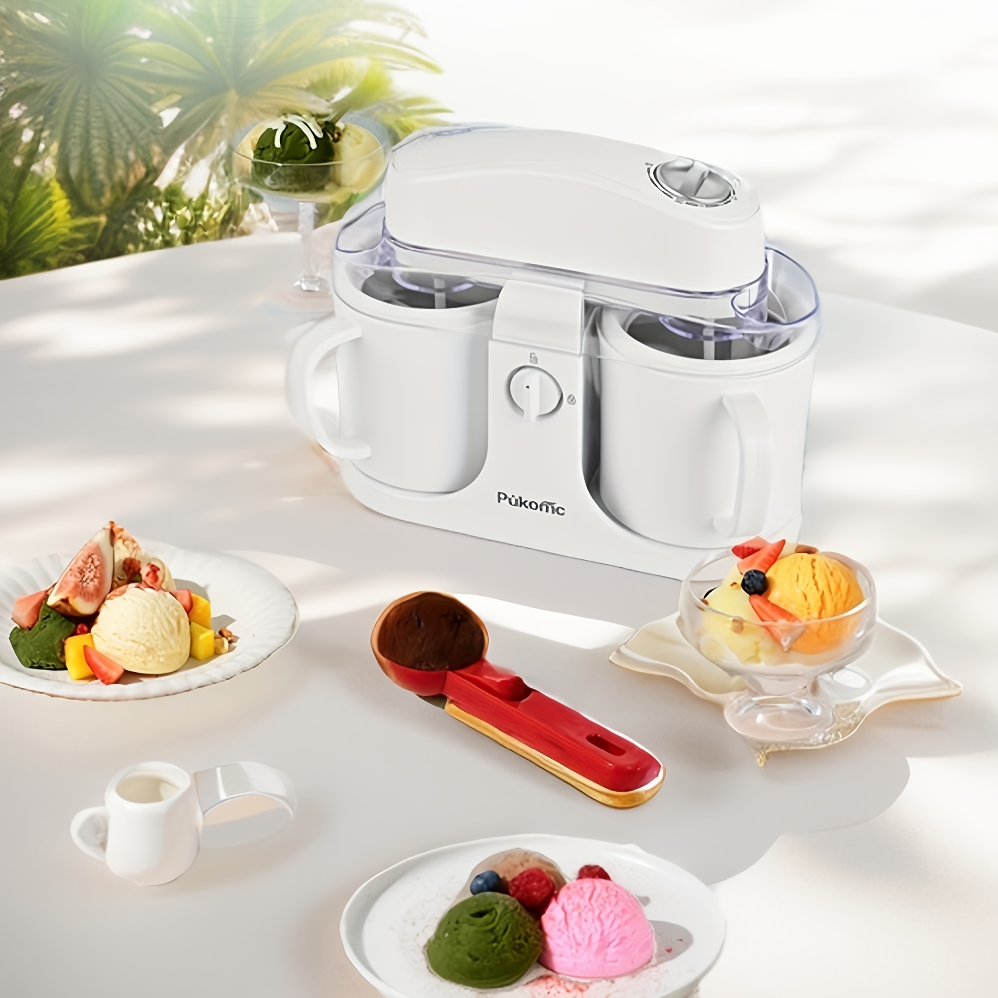 Home Ice Cream, Detachable Design for Easy Cleaning, Perfect for Making Homemade Ice Cream, Smoothies And Frozen Yogurt, 1QT, Party, Summer Essentials, Halloween And Christmas Gifts Suitable for Giving 11 Home Ice Cream, Detachable Design for Easy Cleaning, Perfect for Making Homemade Ice Cream, Smoothies And Frozen Yogurt, 1QT, Party, Summer Essentials, Halloween And Christmas Gifts Suitable for Giving - Image 11